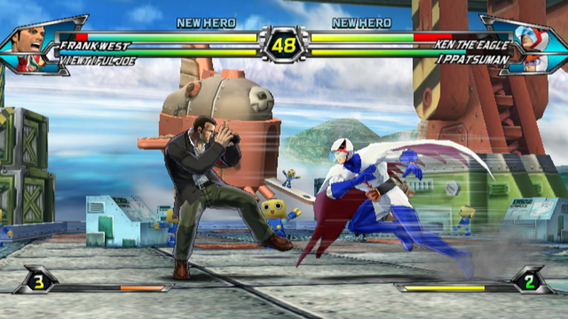 Illustration for article titled Frank West vs Tatsunoko vs Capcom